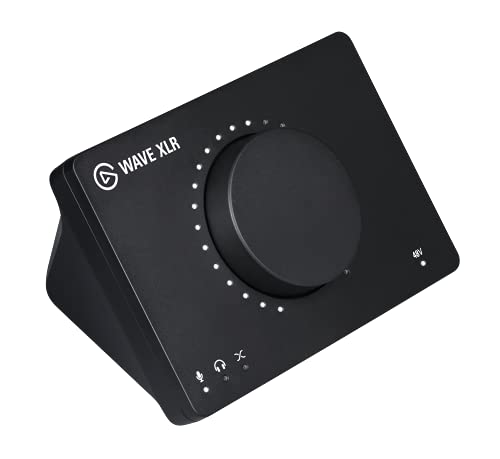 Elgato Wave XLR | Mic Interface, XLR/USB-C,  75 dB preamp