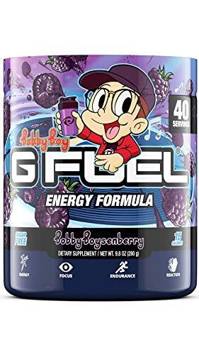 G Fuel Bobby Boysenberry (40 Servings) 9.8 oz. | Grape / Boysenberry Flavor